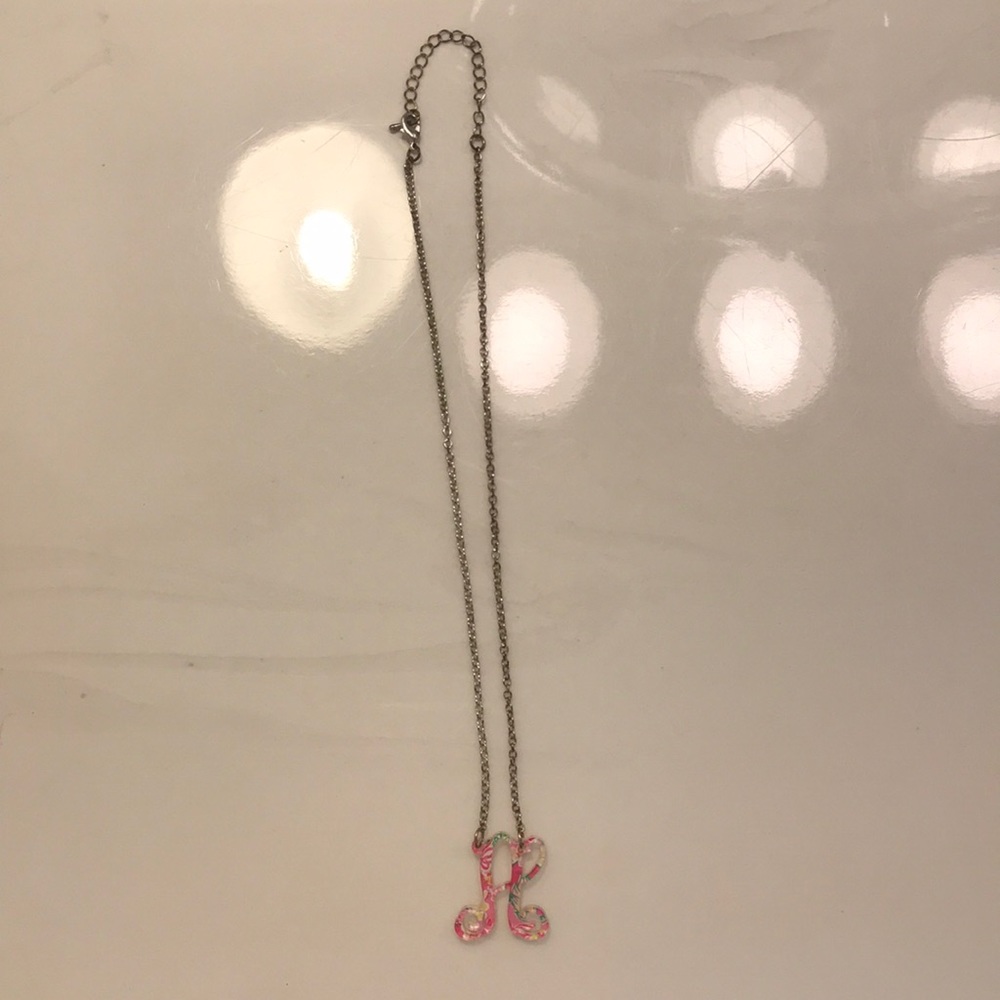 Lilly Pulitzer ‘A’ initial necklace